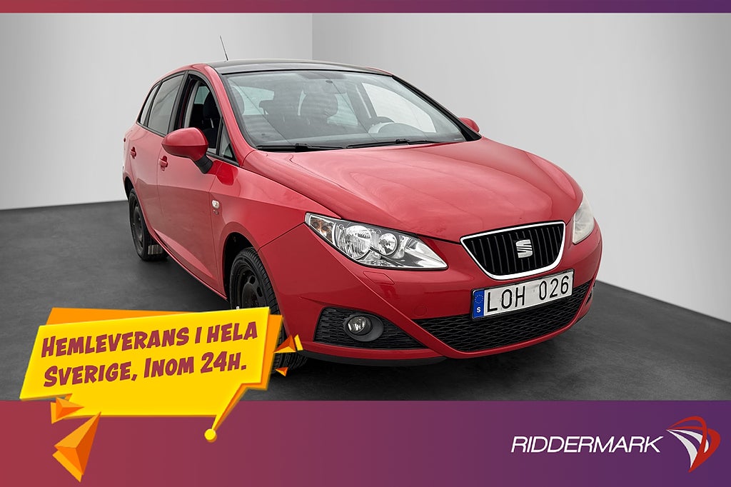 Seat Ibiza ST 1.2 TSI Style Dragkrok Panorama 0.53l/mil