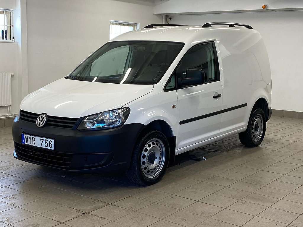 Volkswagen Caddy Skåpbil 2.0TDI 4M AUT NAVI VÄRMARE NYSERVAD