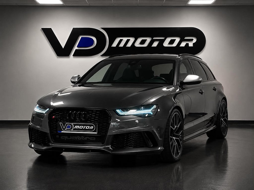 Audi RS6 Performance 4.0 TFSI Dynamic+ 360° Bose Sv-såld 605hk