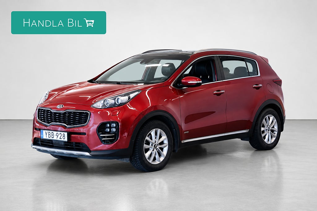 Kia Sportage 2.0 CRDi AWD GT-Line Skinn Pano JBL Navi SoV
