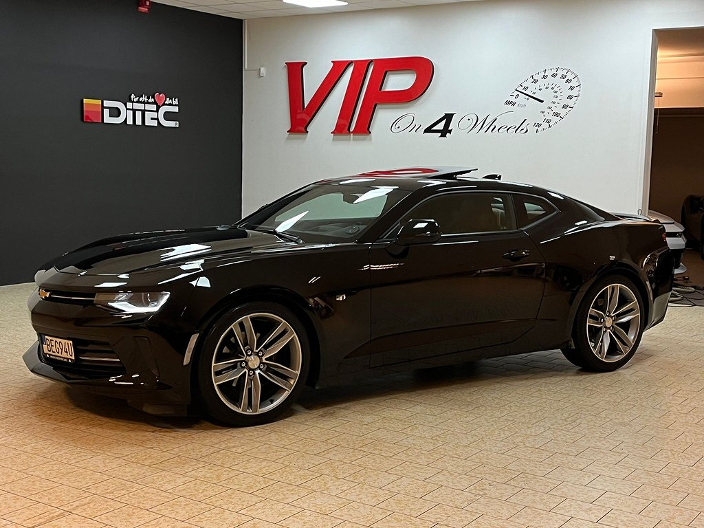 Chevrolet Camaro 2.0 T (275hk) Hydra-Matic Navi Sv-Såld 