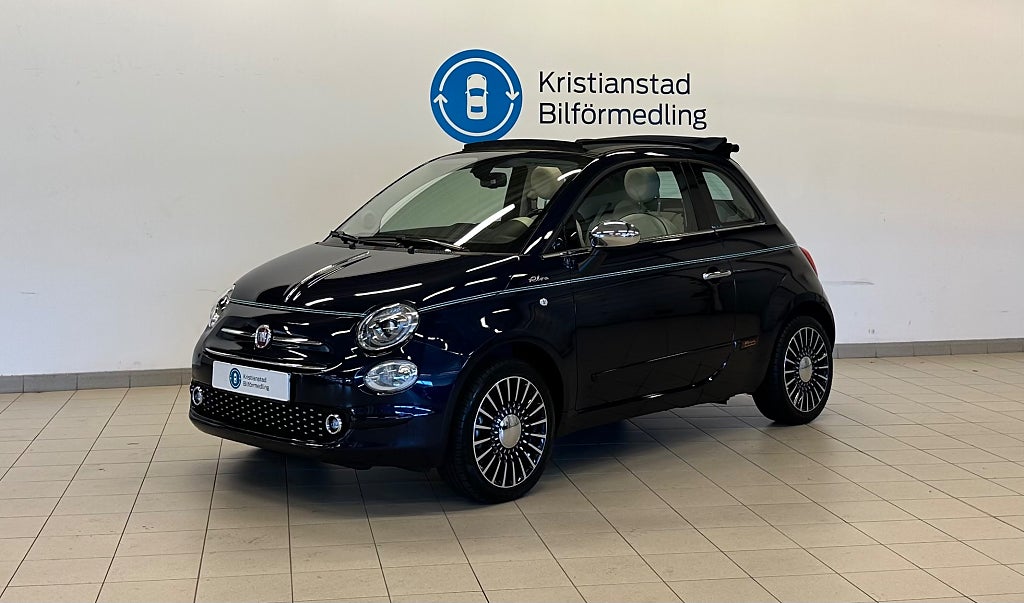 Fiat 500C 1.2 8V Lounge Riva Edition, Läderklädsel