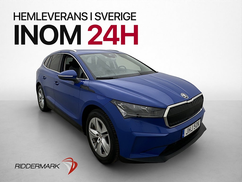 Skoda Enyaq 80 204hk Kamera MOMS CarPlay Adaptiv Drag Navi