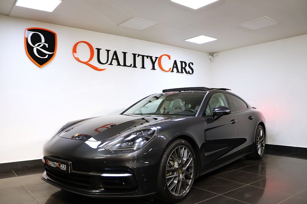 Porsche Panamera 4S V8 Diesel /Panorama/ Dragkrok/ Bose ljud/ Svensksåld