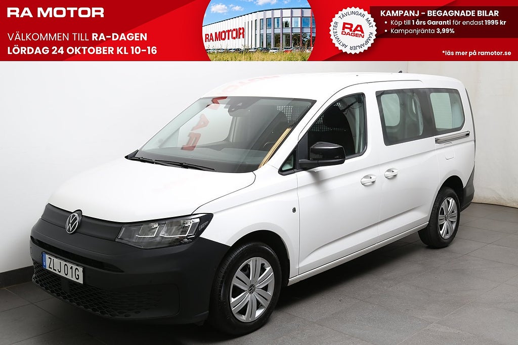 Volkswagen Caddy Maxi Cargo Maxi 2,0 TDI 122hk DSG Park.värmare Leasbar 2023