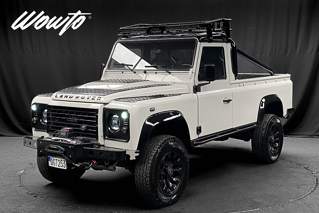 Land Rover Defender TD4 Puma 110 Pick-Up /Skalstolar/Se Spec/4.95%
