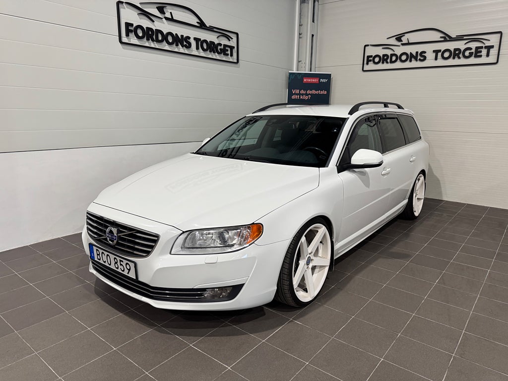 Volvo V70 D4 Geartronic Business Edition|20Tum|D-värmare|Drag|PDC