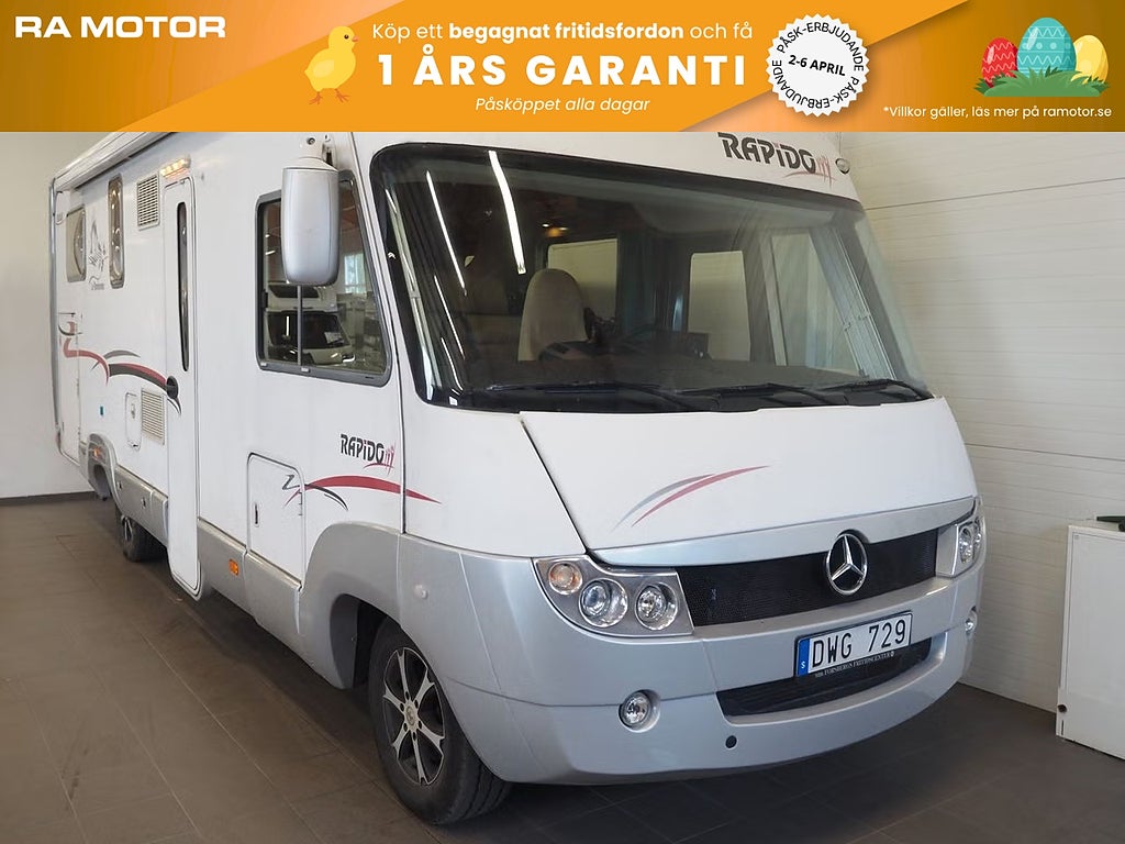 Rapido M996 Mercedes Benz I Aut I 150hk I Långbäddar 2007