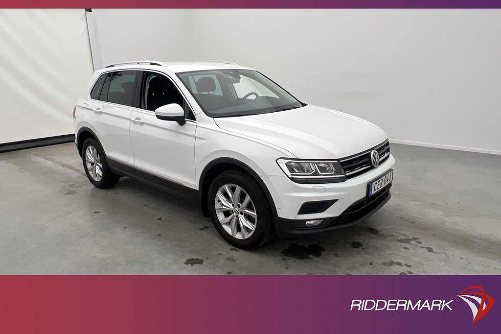 Volkswagen Tiguan TSI 4M 190hk Värmare Kamera CarPlay Drag