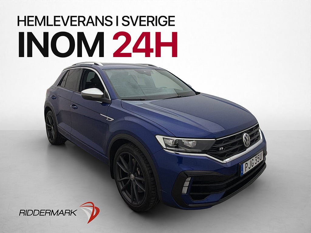 Volkswagen T-Roc R 4M 300hk Cockpit BEATS Akrapovic Dragkrok