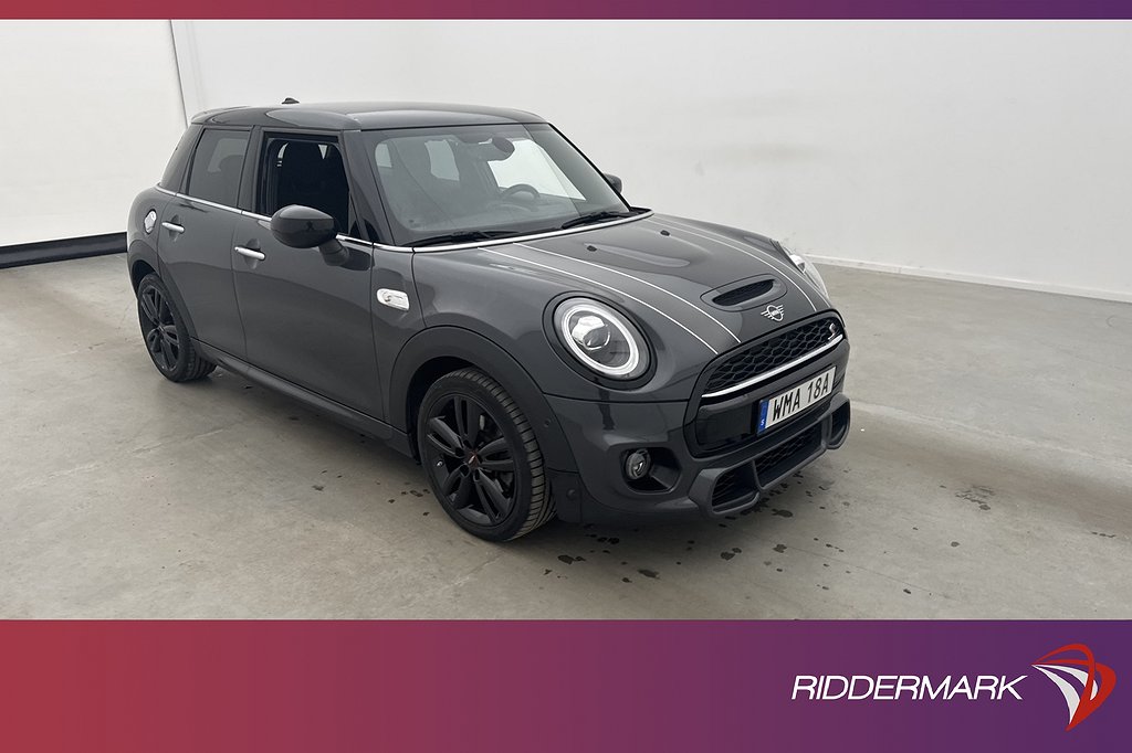 MINI Cooper S 5-dr 192hk JCW Sensorer Sportstolar Ambient