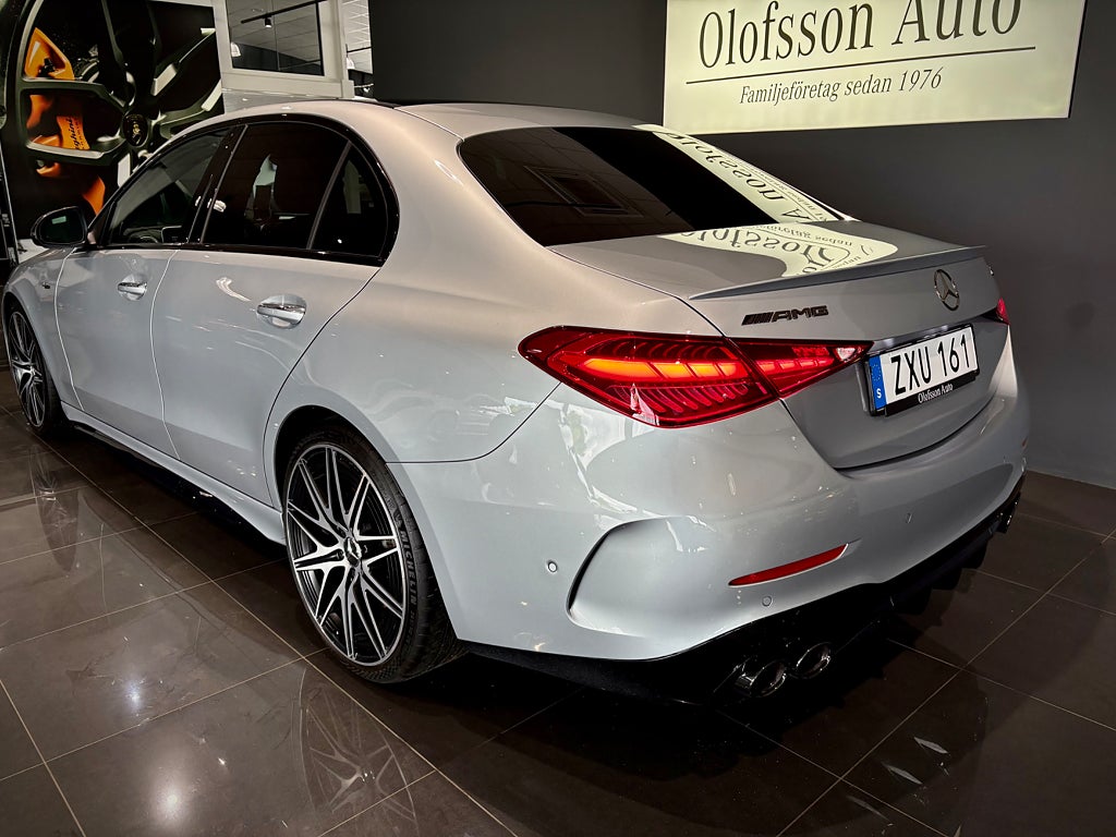 Mercedes-Benz AMG C 43 4MATIC AMG premium panorama värmare 20” - bild 7
