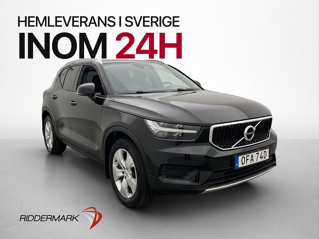 Volvo XC40 T3 163hk Momentum Navi Värmare Carplay