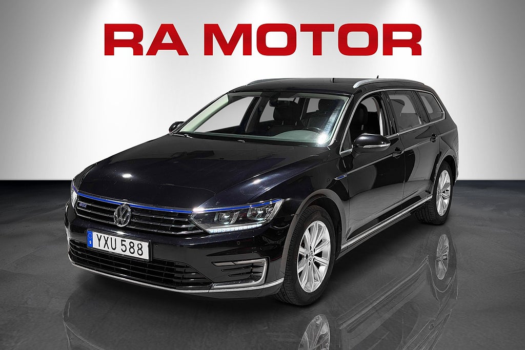 Volkswagen Passat GTE |Drag | Kamera | Nyservad | Låga mil