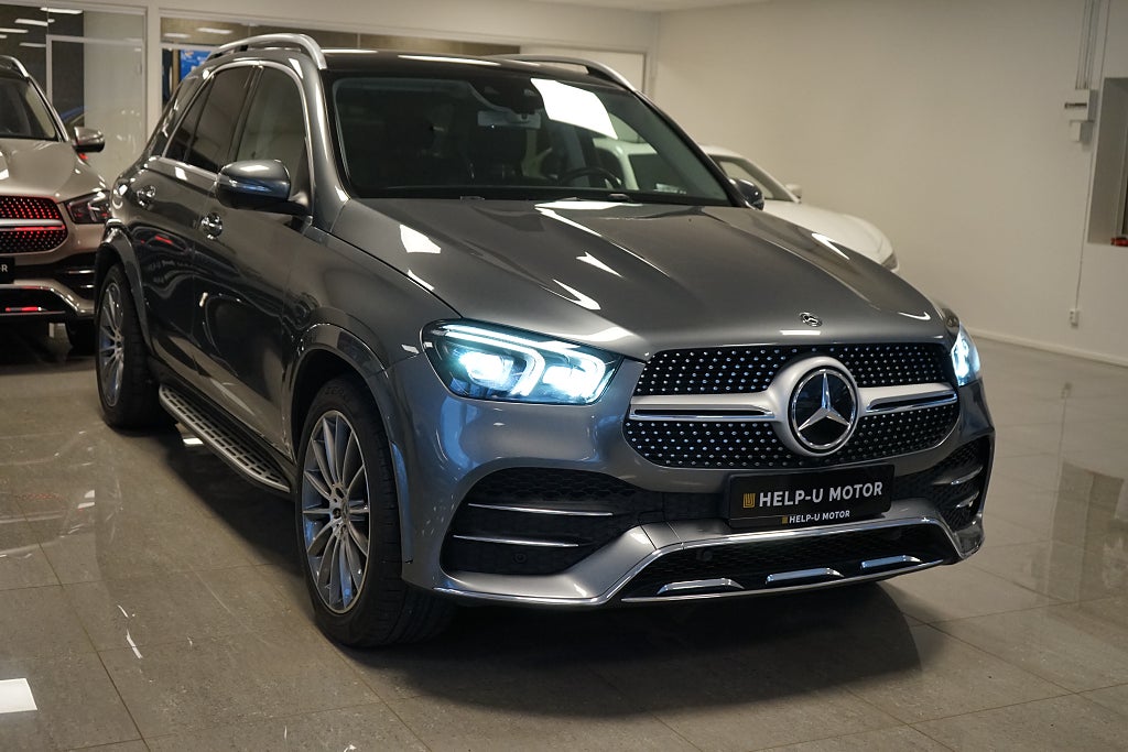 Mercedes-Benz GLE 300 d 4MATIC AMG Pano Burmester Drag 360 Värmare 245hk