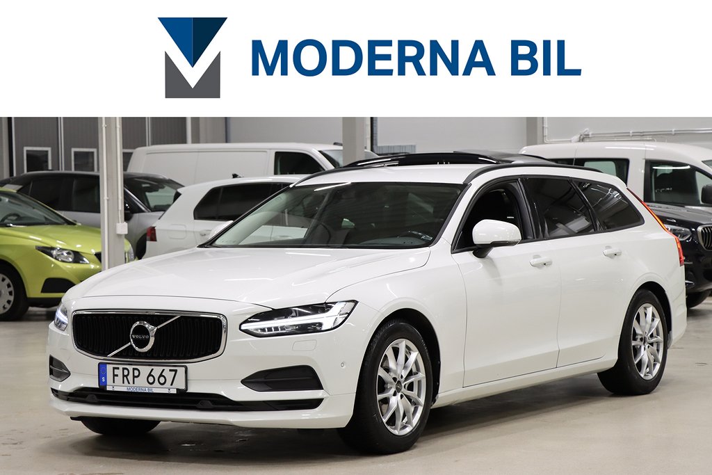 Volvo V90 D4 190HK EU6 AWD AUT DRAGKROK D-VÄRM PDC 