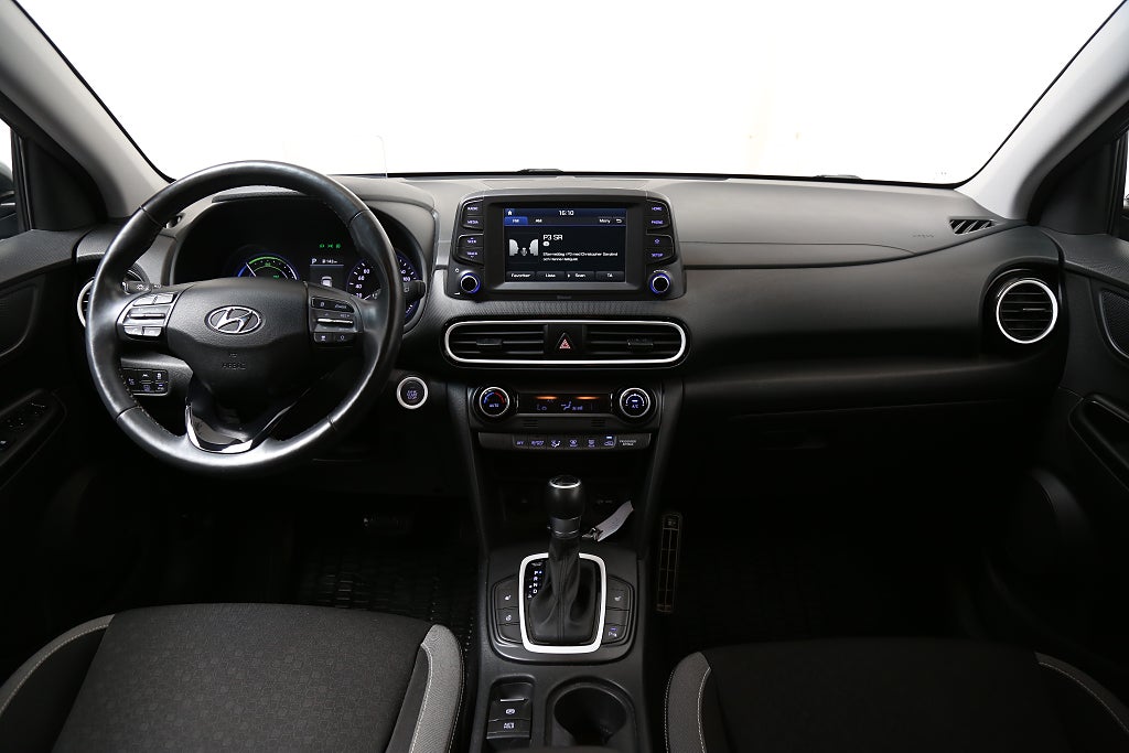 Hyundai Kona Hybrid 1,6 GDI 141hk Premium Aut Head-up Motorv Drag