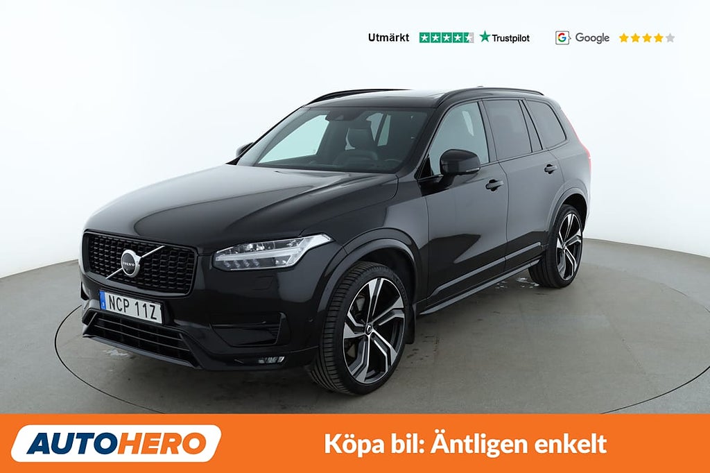 Volvo XC90 7 Säten Diesel R-Design AWD / Drag, Pano, HUD