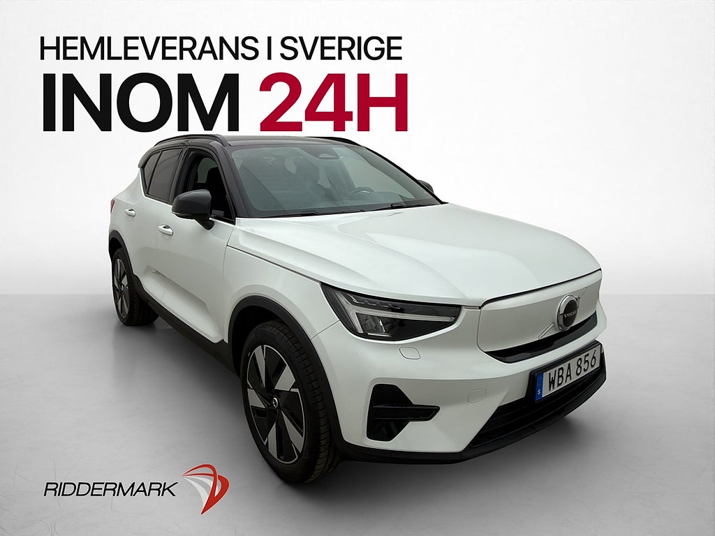 Volvo XC40 Recharge Extended Range Core Kamera Värm CarPlay