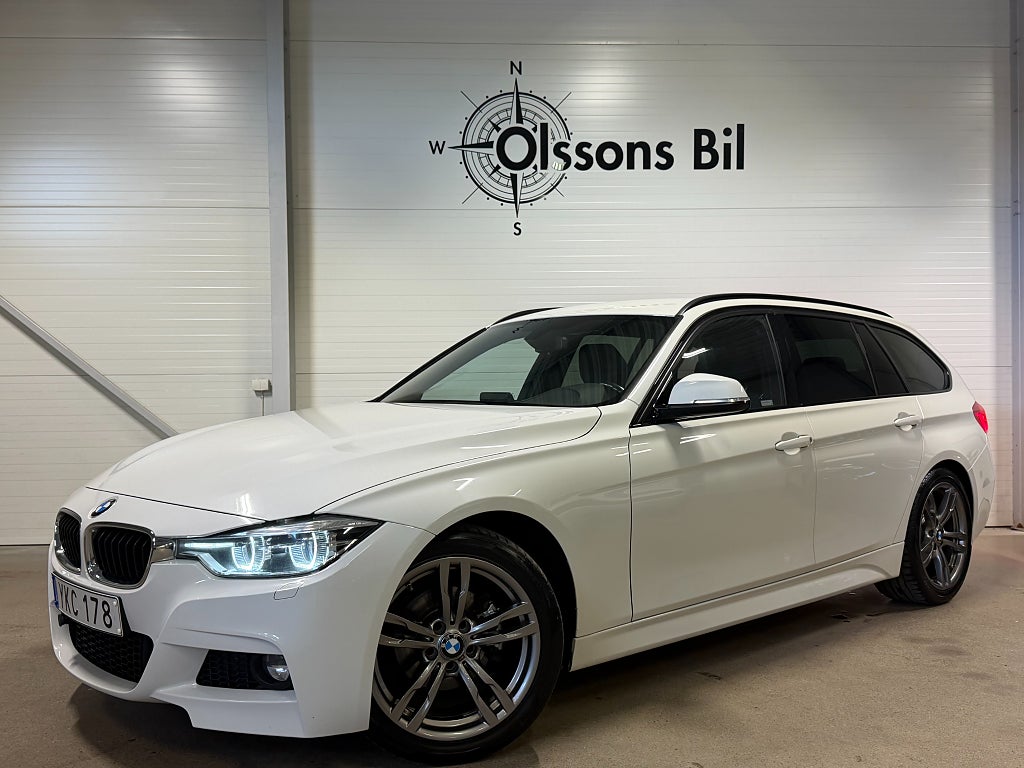 BMW 318D Touring M Sport Aut Drag M&K Värmare PDC
