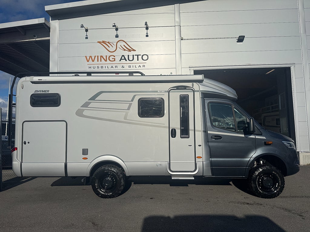 Hymer ML-T 580 Mercedes 4x4 190HK Automat! Endast 750 mil! Långbäddar 