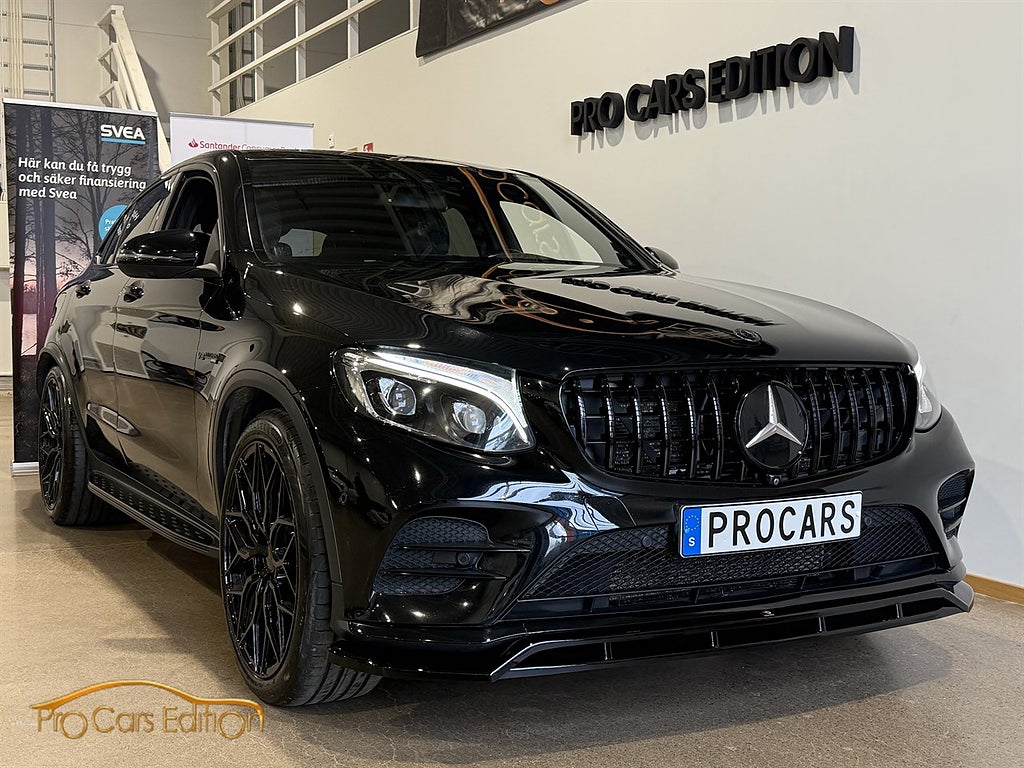 Mercedes-Benz GLC AMG 43 Coupé 4MATIC | 367hk | Black Edition | HUD