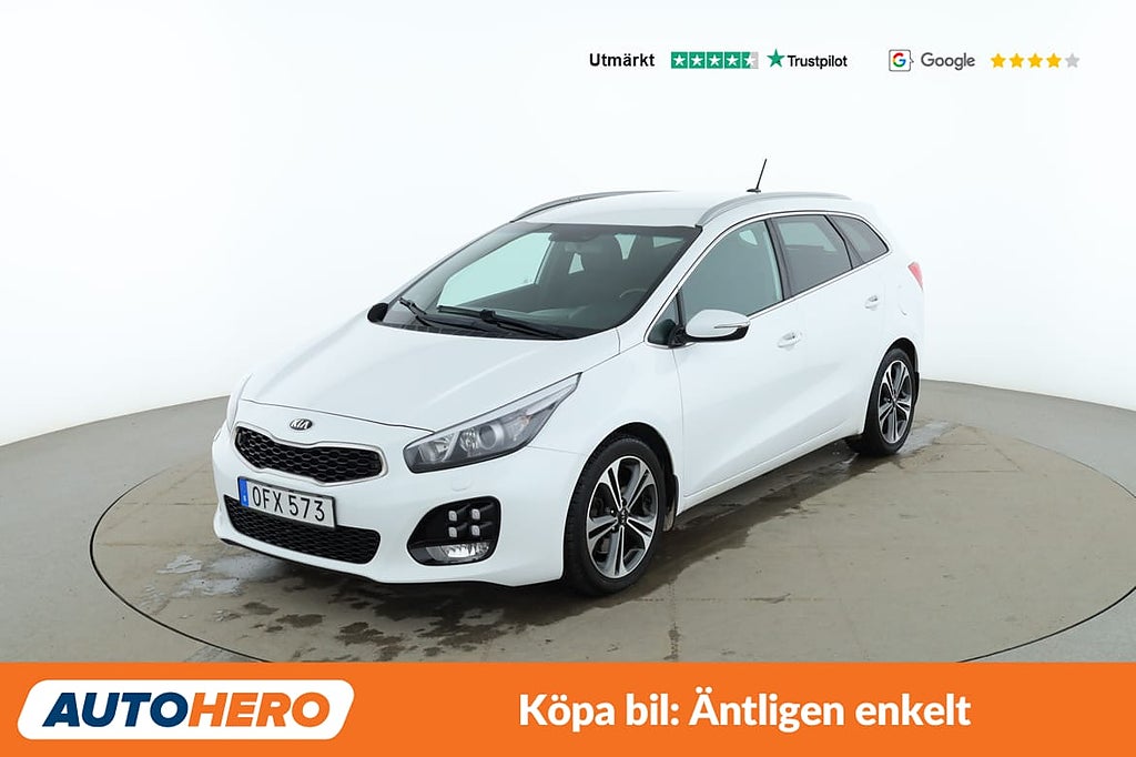Kia Ceed _sw 1.6 CRDi GT Line / Rattvärme, Dragkrok, GPS