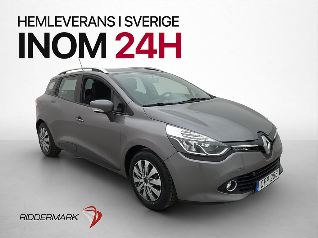 Renault Clio 90hk M/K Värmare Navi Bluetooth