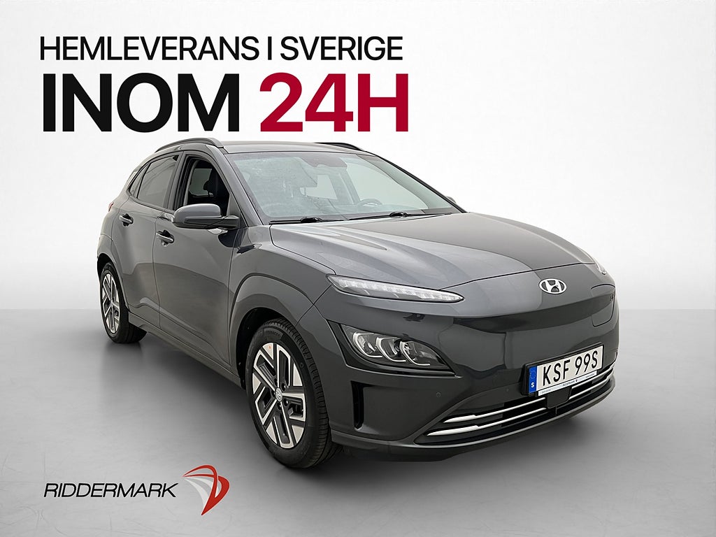 Hyundai Kona 64 kWh 204hk Essential Dragkrok Kamera KRELL