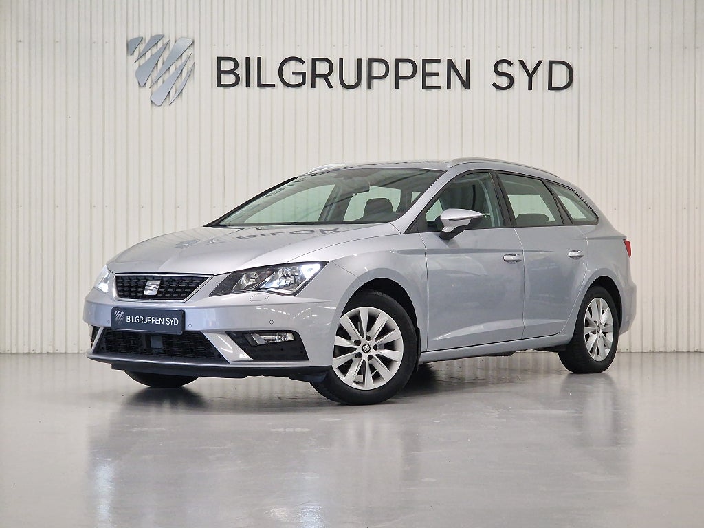 Seat Leon ST 1.4 TGI Style|1 Ägare|Nyservad|PDC|MOMS|