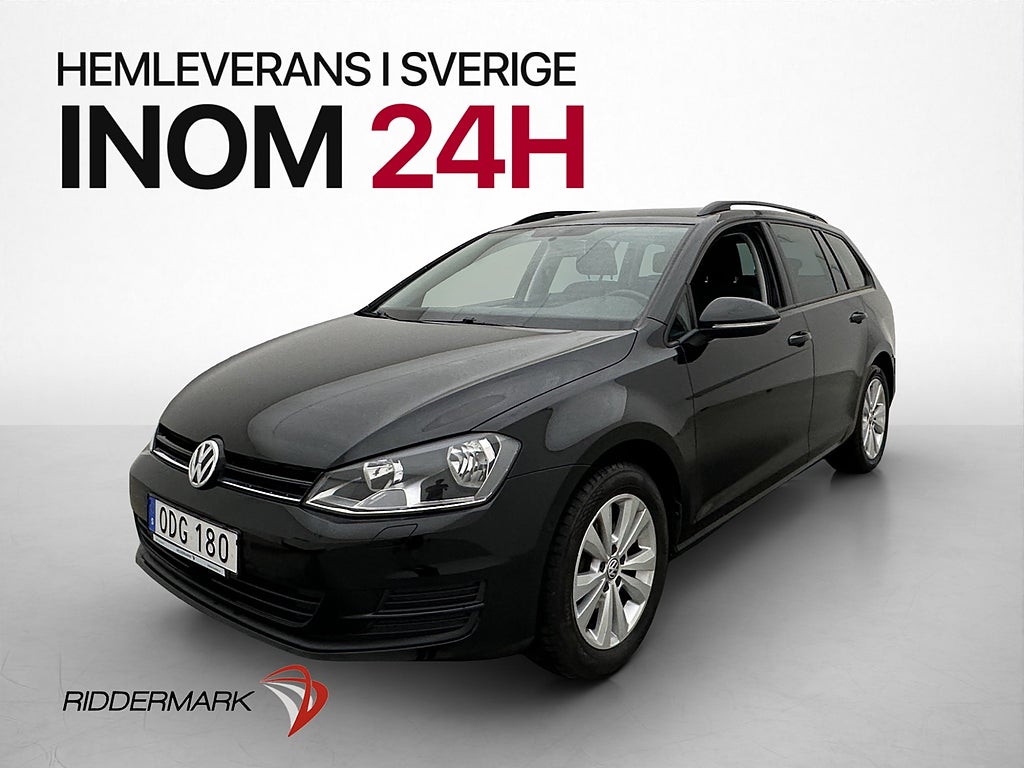 Volkswagen Golf Sportscombi 110hk P-Värmare Sensorer CarPlay
