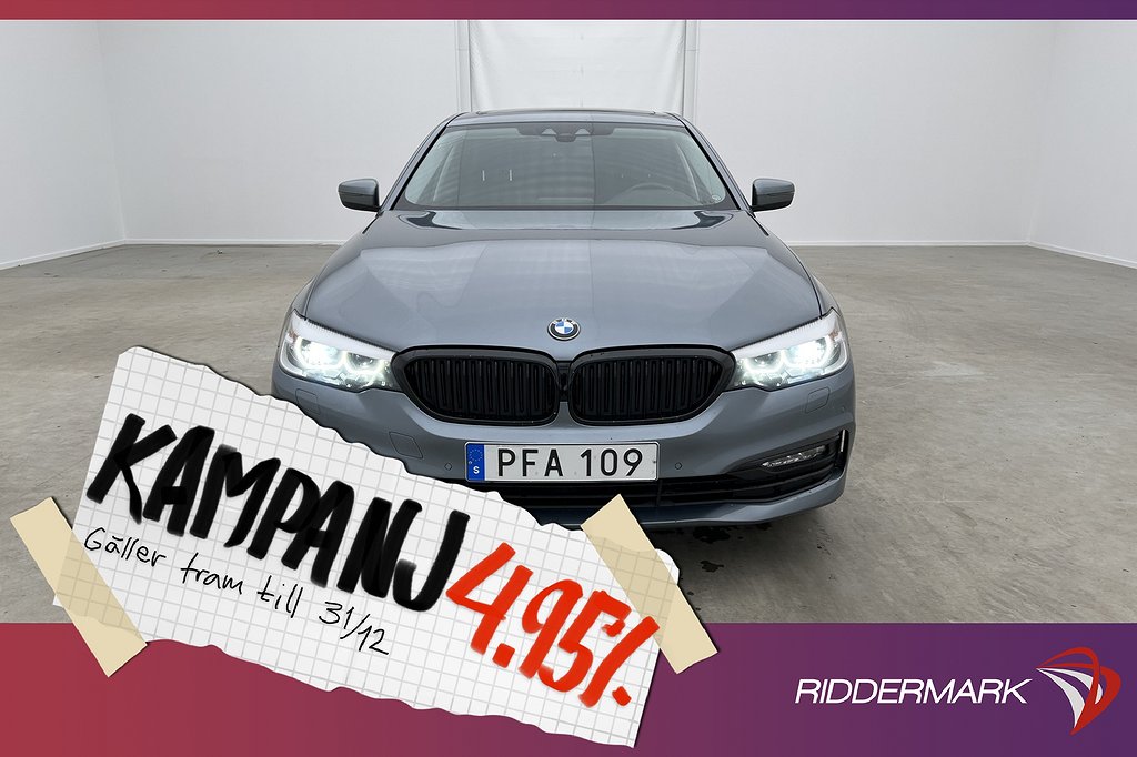 BMW 530 d xDrive D-Värmare B-Kamera Drag Skinn 4,95% Ränta