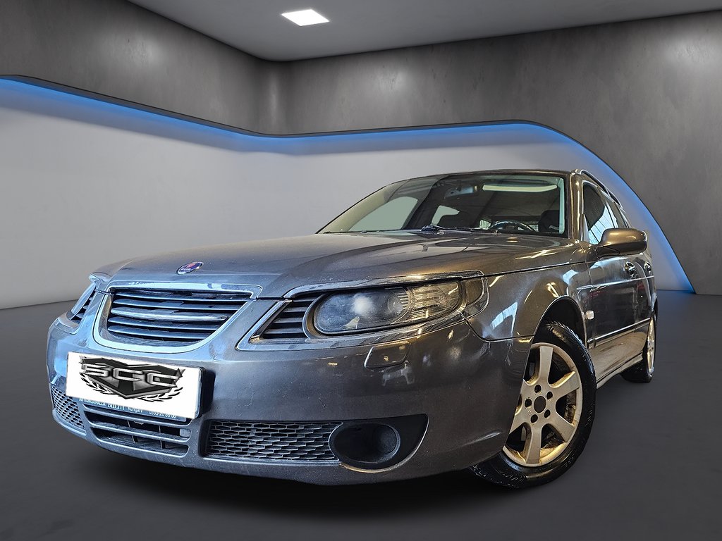 Saab 9-5 SportCombi 2.0 T BioPower Linear, NY BESIKTAD 