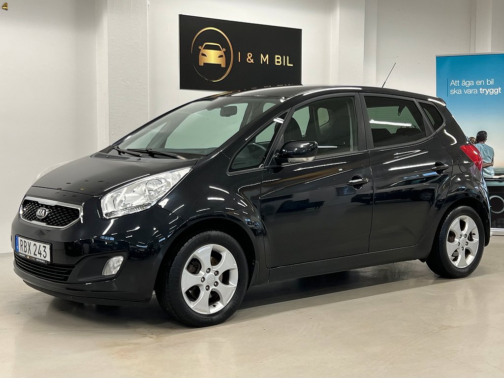 Kia Venga 1.4 CVVT Comfort Drag/ Lågamil/ Nyserv/ 1 Ägare/