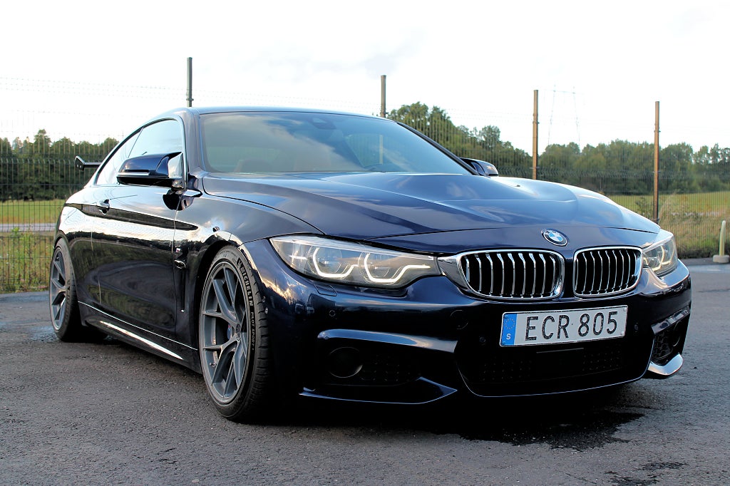 BMW 440i M Performance Coupé HUD H/K B-kam M4 Ny besiktigad 