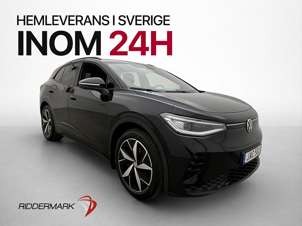 Volkswagen ID.4 GTX Värmare Kamera IQ.Light Navi Drag MOMS
