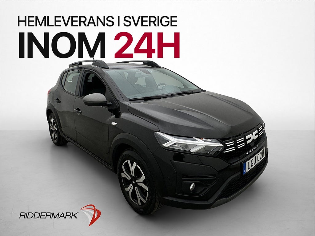Dacia Sandero Stepway 1.0 TCe 91hk M&K Värmare Kamera