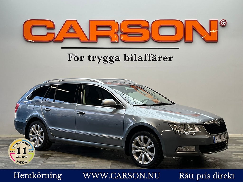Skoda Superb Kombi 2.0 TDI 4x4 Ambition Värmare Navigation 
