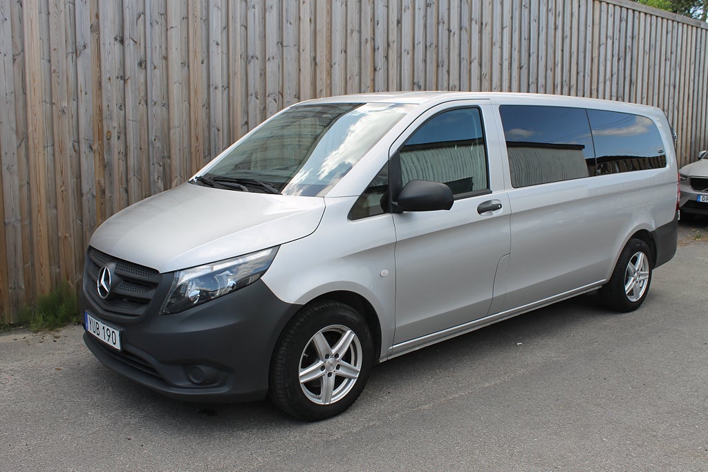 Mercedes-Benz Vito Tourer 116 CDI Aut Navi Skinnklädsel Dragkrok 8sits