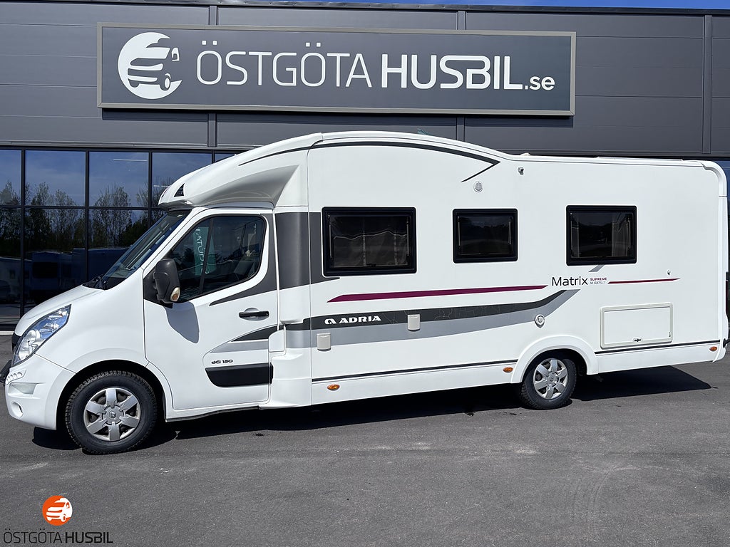 Adria MATRIX SUPREME M 687 SLT //Dubbla solpaneler//