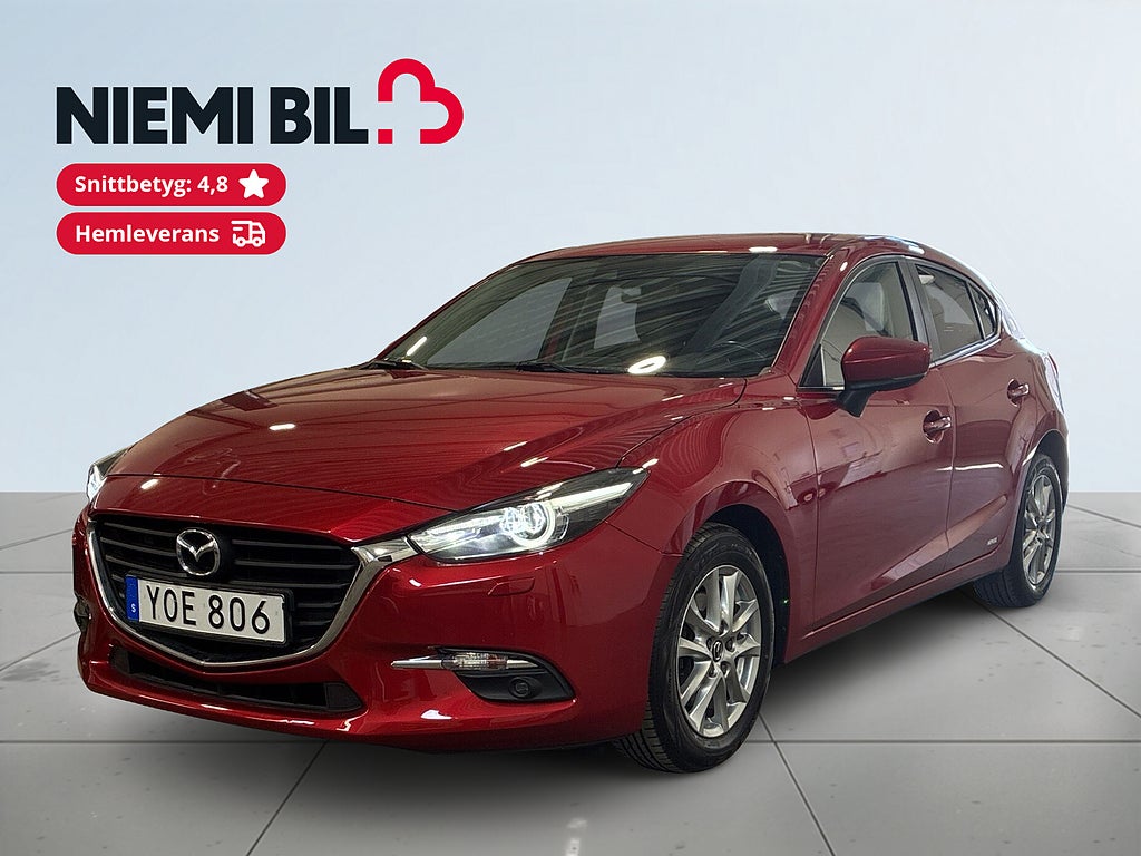 Mazda 3 Sport 2.0 SKYACTIV-G Farthållare Rattvärme Kamkedja S&V
