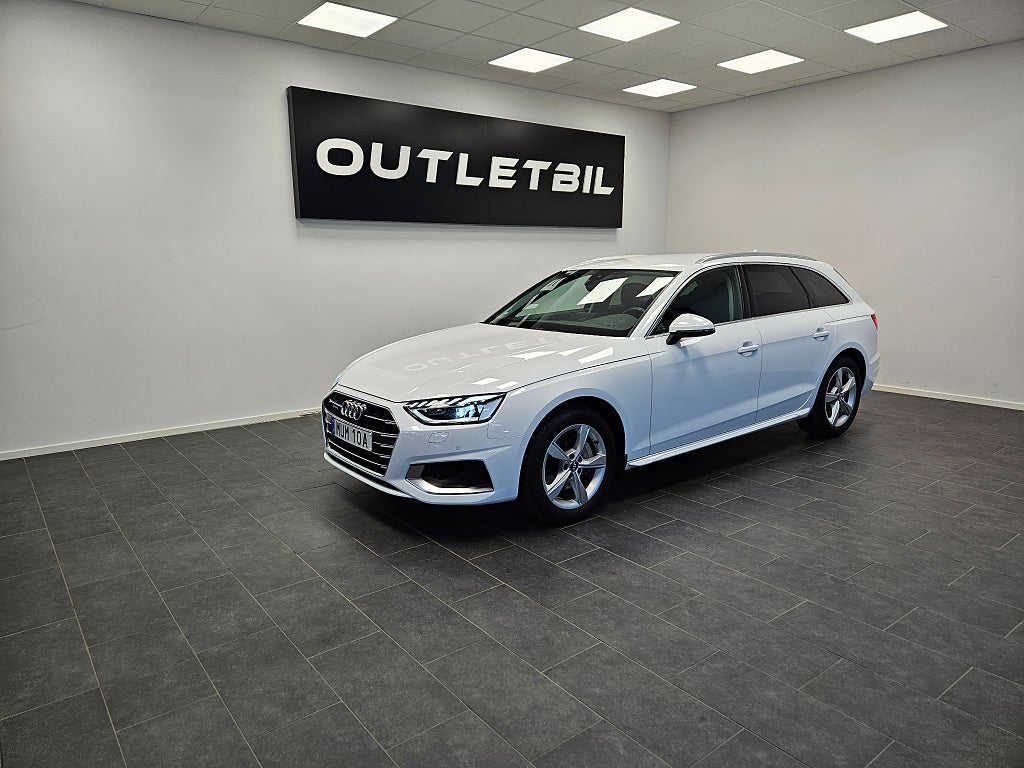 Audi A4 Avant 40 TDI Quattro 2.0 TDI 190hk Värmare Navi Drag