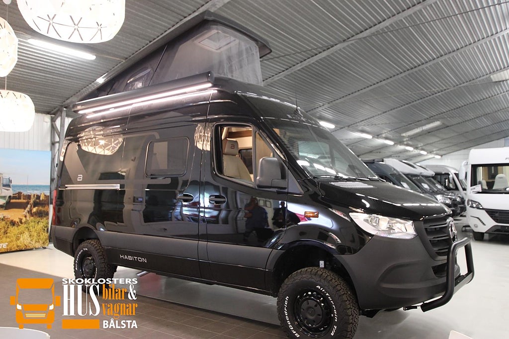 Bürstner Habiton HMX 6.0 4x4 Popup Kommer Snart 4100kg Dragkrok