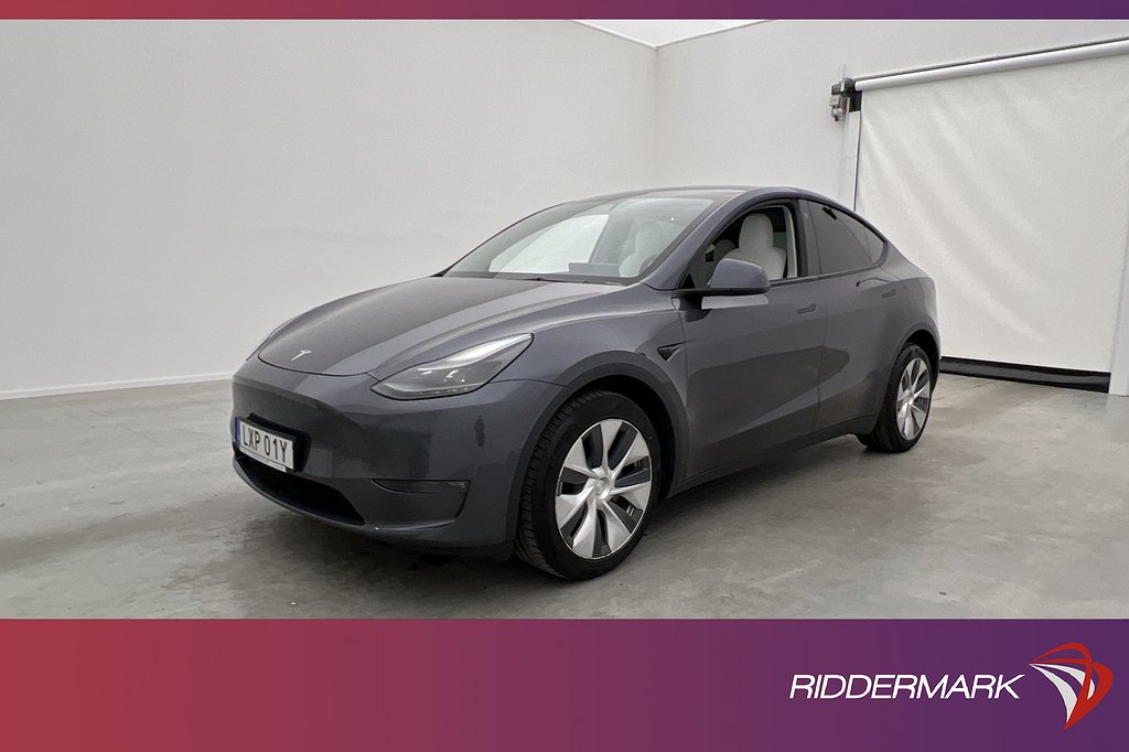 Tesla Model Y Long Range AWD Ljus Interiör Acc Boost MOMS