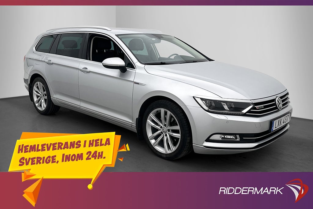 Volkswagen Passat SC 2.0 TDI 4M Executive Värmare Skinn