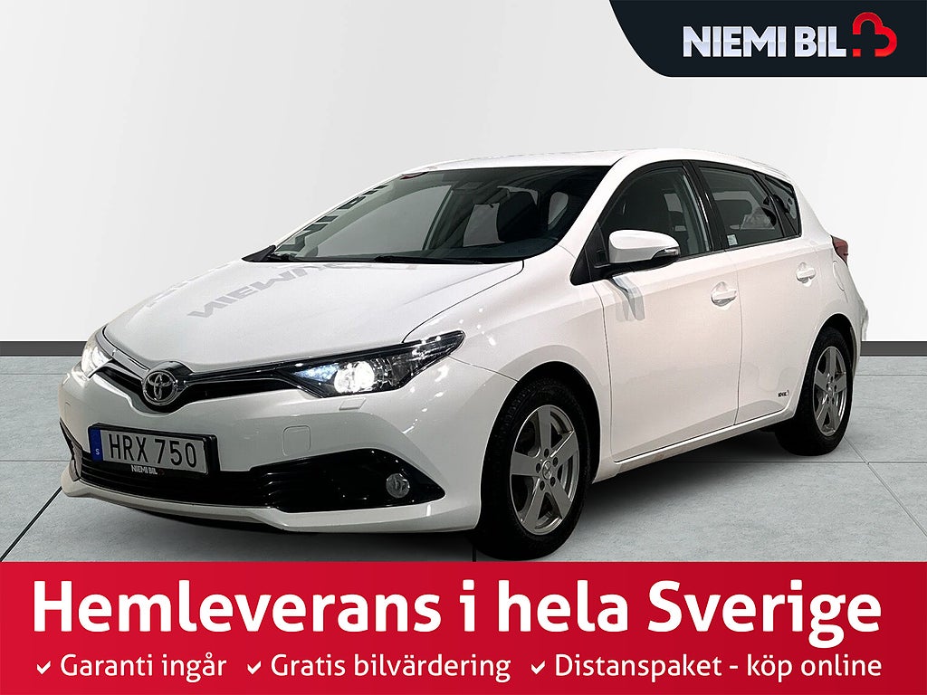 Toyota Auris 1.2 Turbo Active Kamkedja Mvärm Kamera S/V-hjul