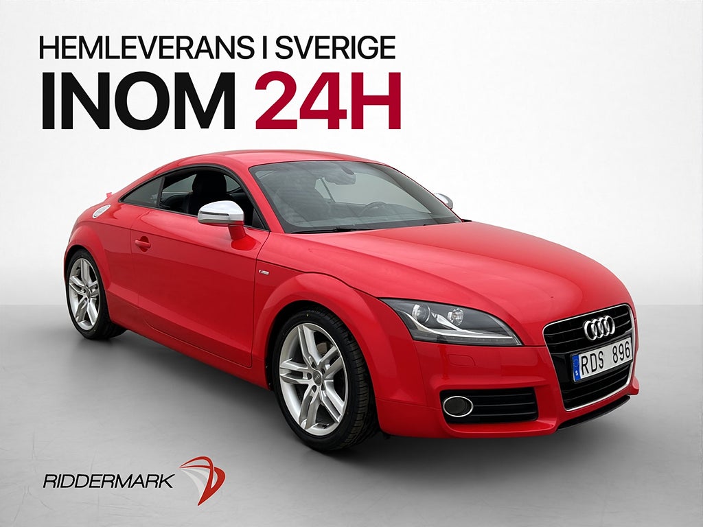 Audi TT 1.8 TFSI 160hk S-Line Halvskinn Farthållare