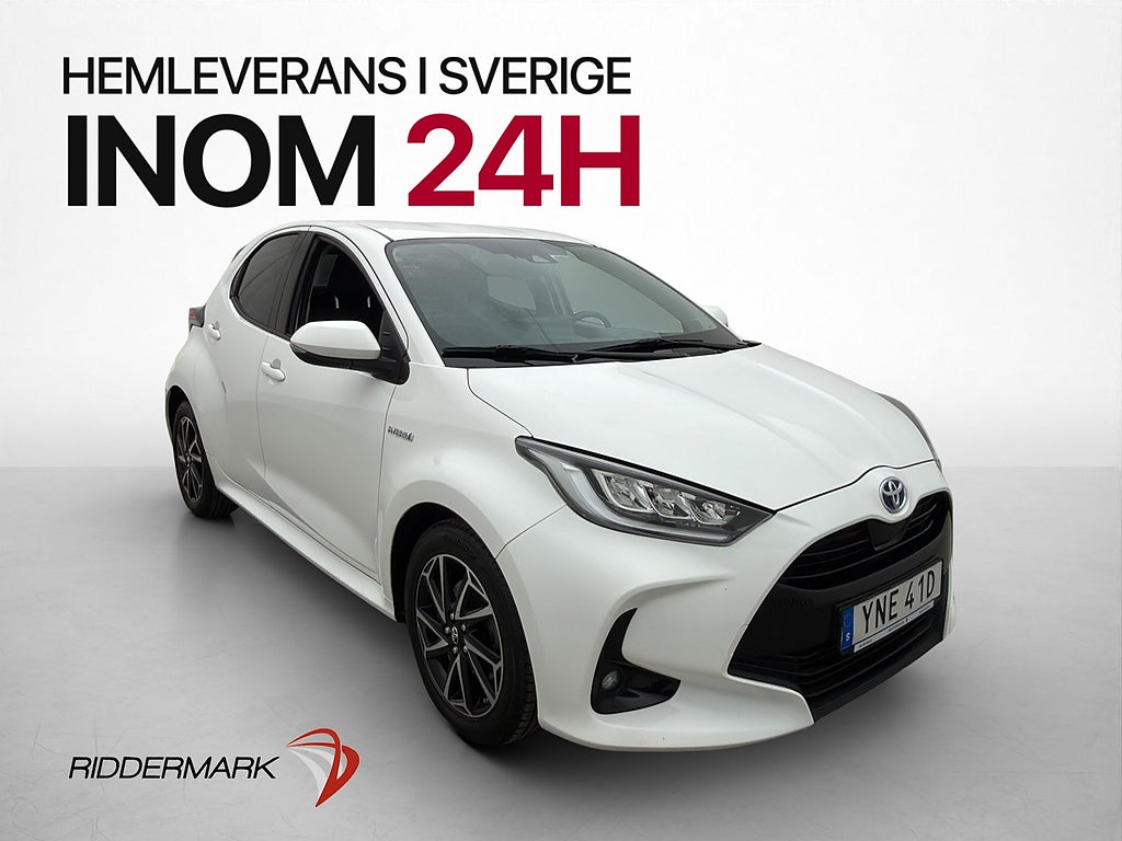 Toyota Yaris Hybrid 116hk Active Plus Kamera Rattvärme