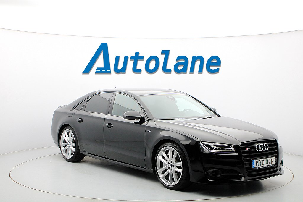 Audi S8 Plus 4.0 V8 TFSI, Keramiska, BOSE®, Kolfiber 605hk