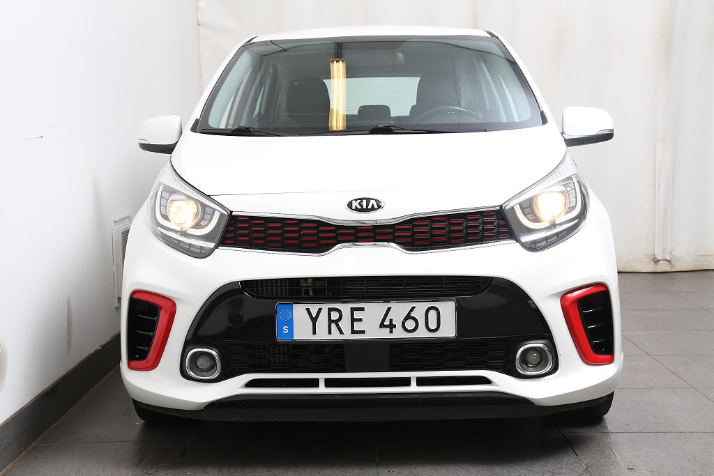 Kia Picanto 1,0 T-GDI 100hk GT-Line Skinn Kamera CarPlay 2019